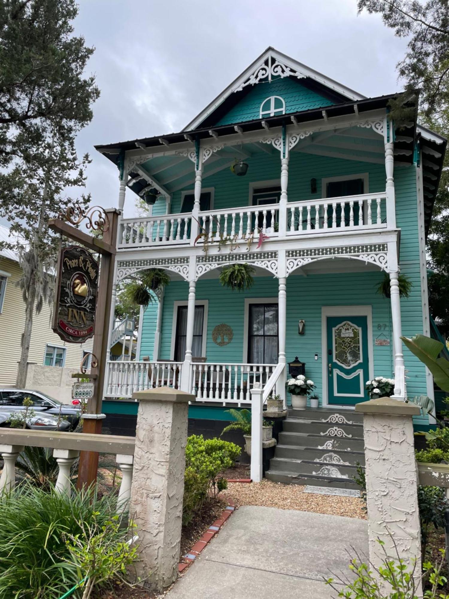 Peace & Plenty Inn Bed And Breakfast Downtown St Augustine-Adults Only St. Augustine Extérieur photo